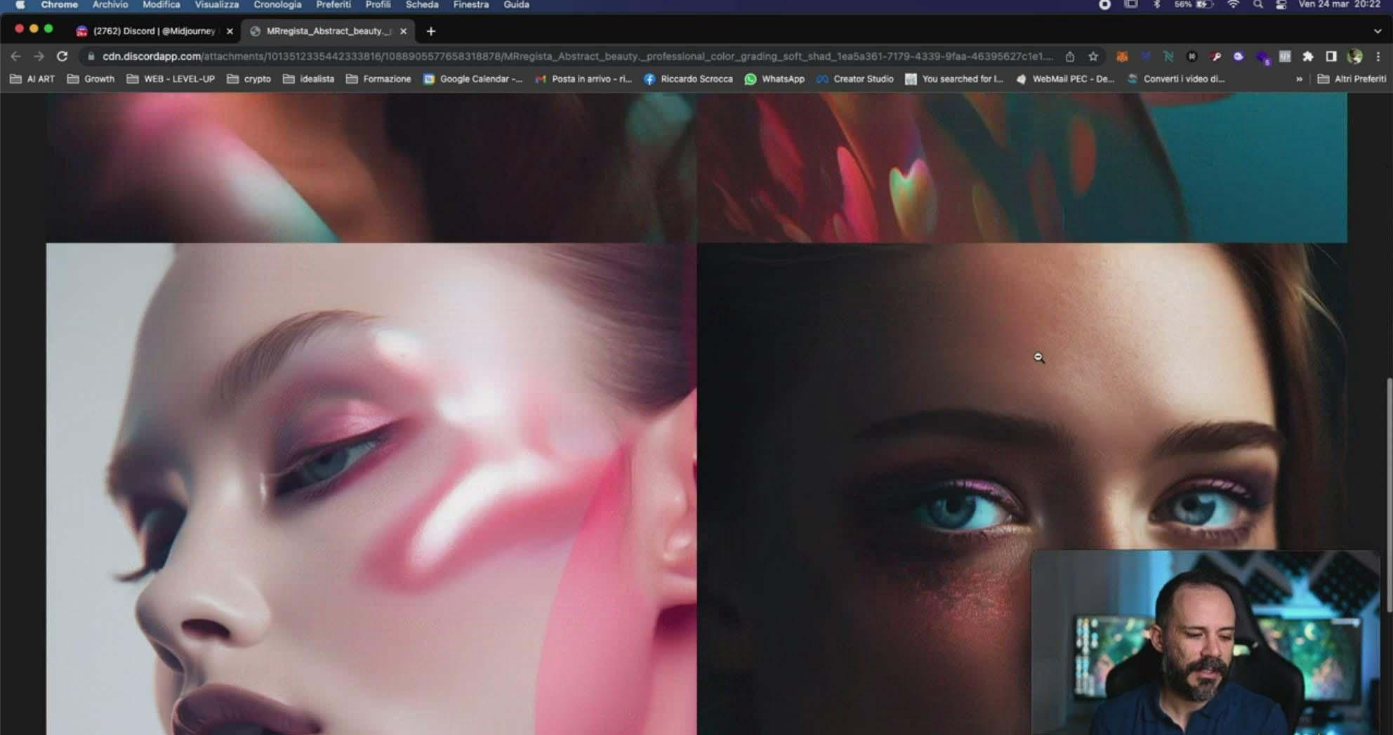 图片[5]-Midjourney AI人工智能创建和销售令人惊叹的海报教程-10节课-中英字幕-易创网