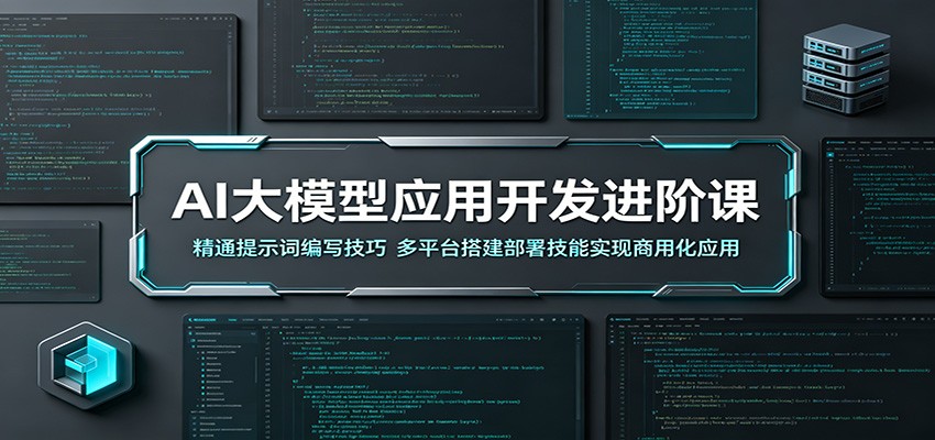 AI大模型应用开发进阶课：精通提示词编写技巧，多平台搭建部署技能实现商用化应用-易创网