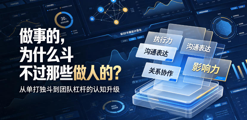 付费文章：做事的，为什么斗不过那些做人的？-易创网