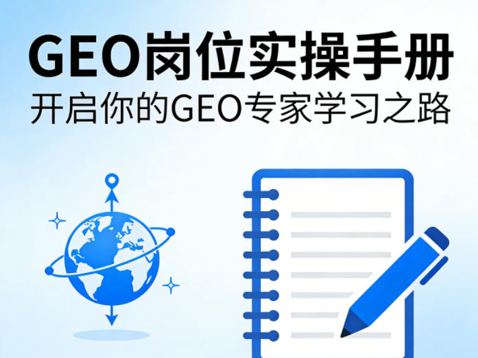 GEO岗位实操手册，开启你的GE0专家学习之路-易创网