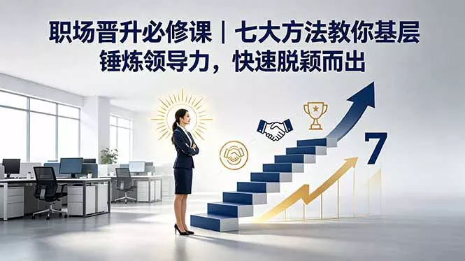 付费文章：职场晋升必修课｜七大方法教你基层锤炼领导力，快速脱颖而出-易创网