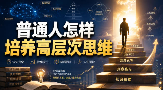 付费文章：普通人怎样培养高层次思维-易创网