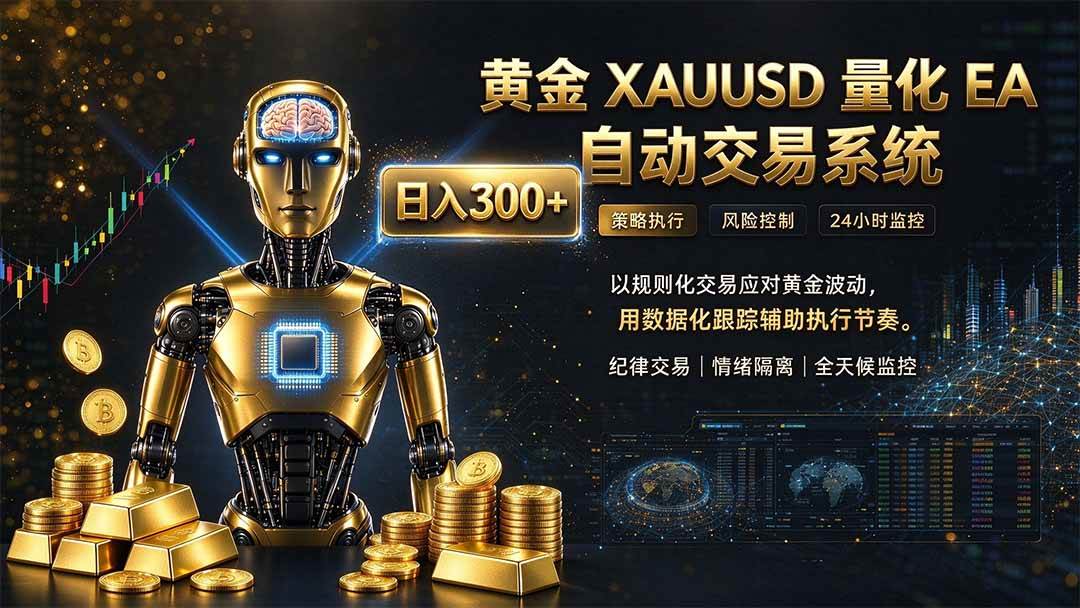 （21067期）普通人也能玩转AI量化：不盯盘，不熬夜，一套智投EA让策略自动跑-易创网