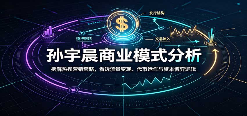 孙宇晨商业模式分析：拆解热搜营销套路，看透流量变现、代币运作与资本博弈逻辑-易创网