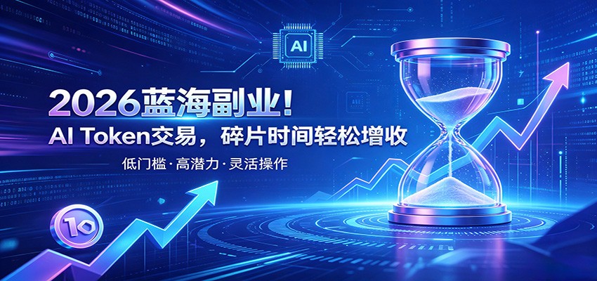 AI Token算力赛道！普通人可入局的数字副业，零门槛快速起步-易创网