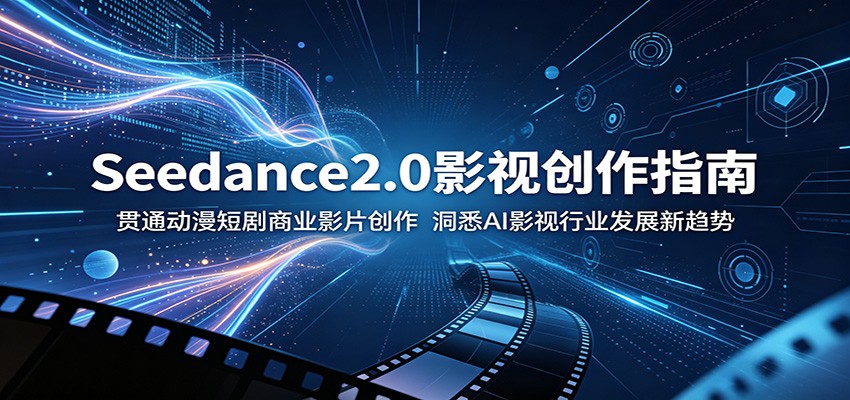 Seedance2.0影视创作指南：贯通动漫短剧商业影片创作，洞悉AI影视行业发展新趋势-易创网