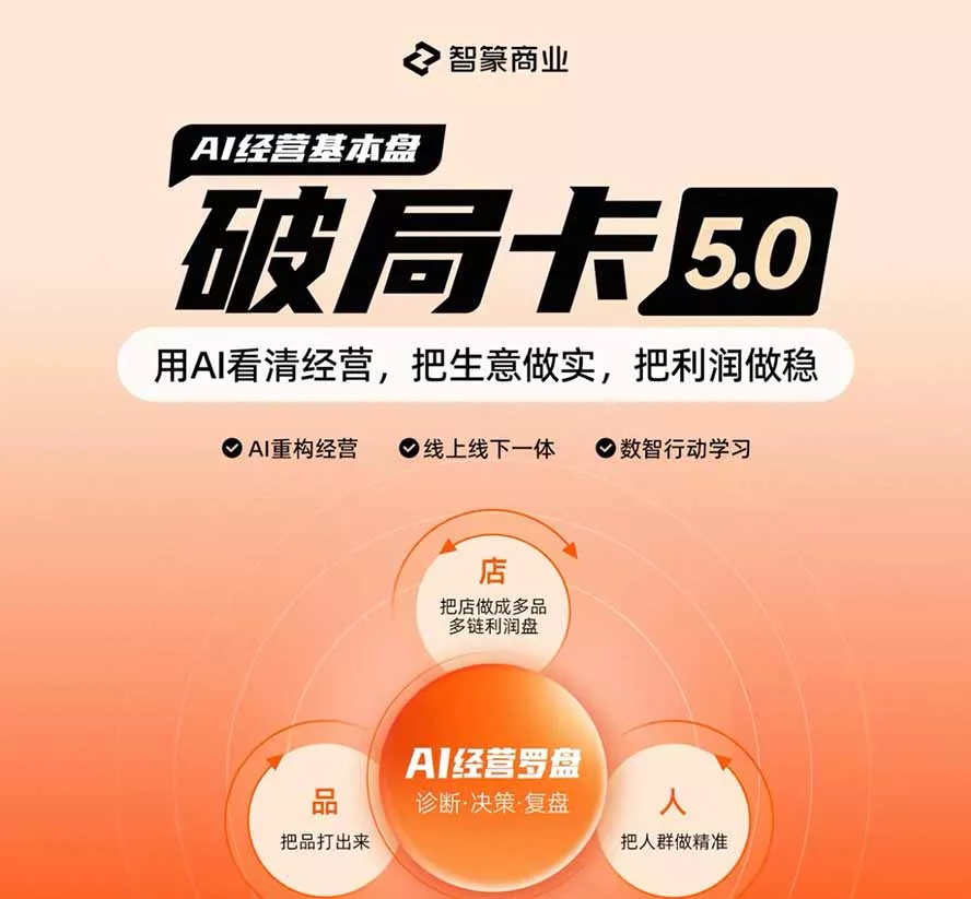 淘宝天猫2026破局卡5.0：AI重构经营+线上线下一体化，用数据看清生意并搭建稳定利润基本盘-易创网