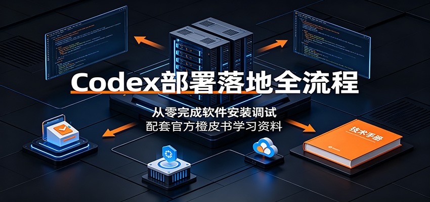 Codex部署落地全流程：从零完成软件安装调试，配套官方橙皮书学习资料-易创网