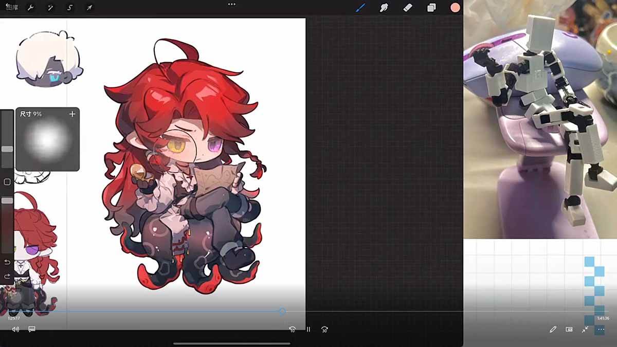 （18036期）零基础学Q版立绘：从头身比例到服装细化，掌握让角色又可爱又有设计感的核心技法-易创网