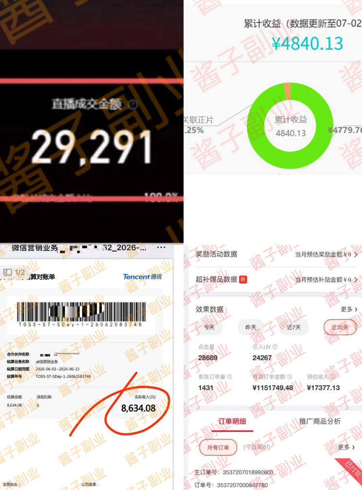 985十年互联网老兵亲测：2026年多个真实落地副业项目，手把手带你搭建被动收入管道（淘宝无人直播、TK拉新、代运营、CSGO……）【揭秘】-易创网