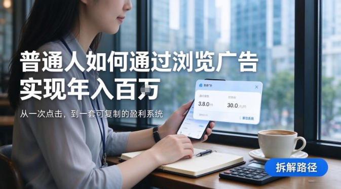 2026最新技术，24小时全自动浏览广告，全网独家项目，单台设备日入200+新手小白可快速上手，支持实地学习实地考察【揭秘】-易创网