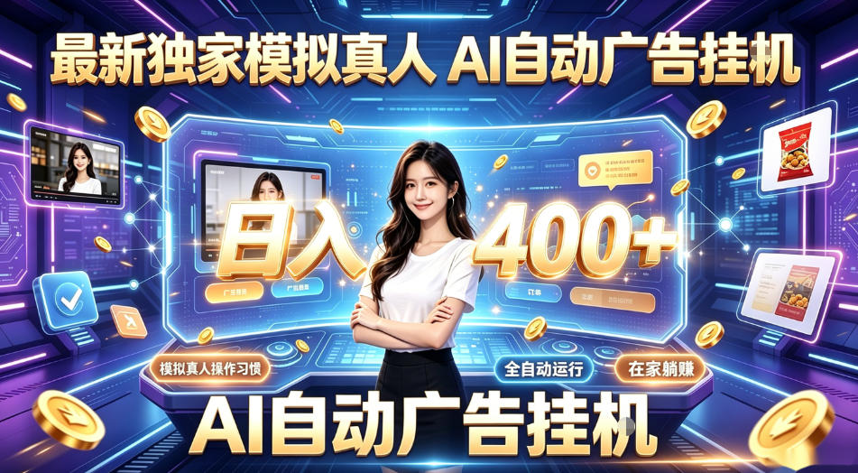 最新独家模拟真人，AI自动挂号挂G，日入400+，全程全自动运行，无需人工【揭秘】-易创网