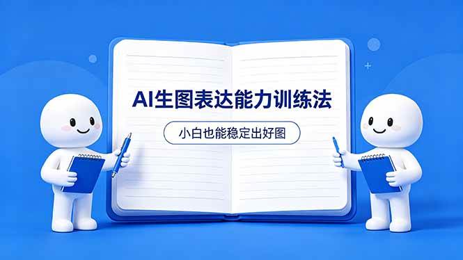 （18377期）AI生图不是做漂亮图，而是表达能力。这套方法让小白也能稳定出好图-易创网
