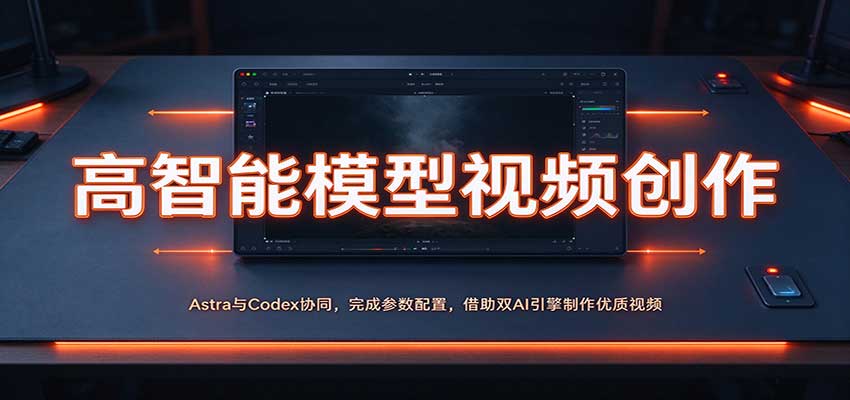 高智能模型视频创作：Astra与Codex协同，完成参数配置，借助双AI引擎制作优质视频-易创网