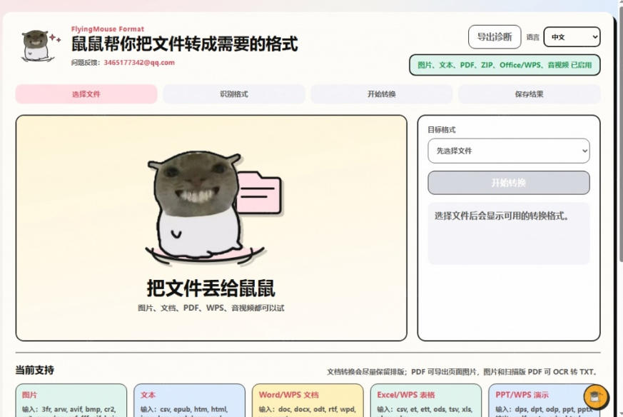 鼠鼠这次我立功啦！Windows格式问题不要慌，开源鼠鼠格式转换工具来帮忙，Github热门宝藏工具-易创网