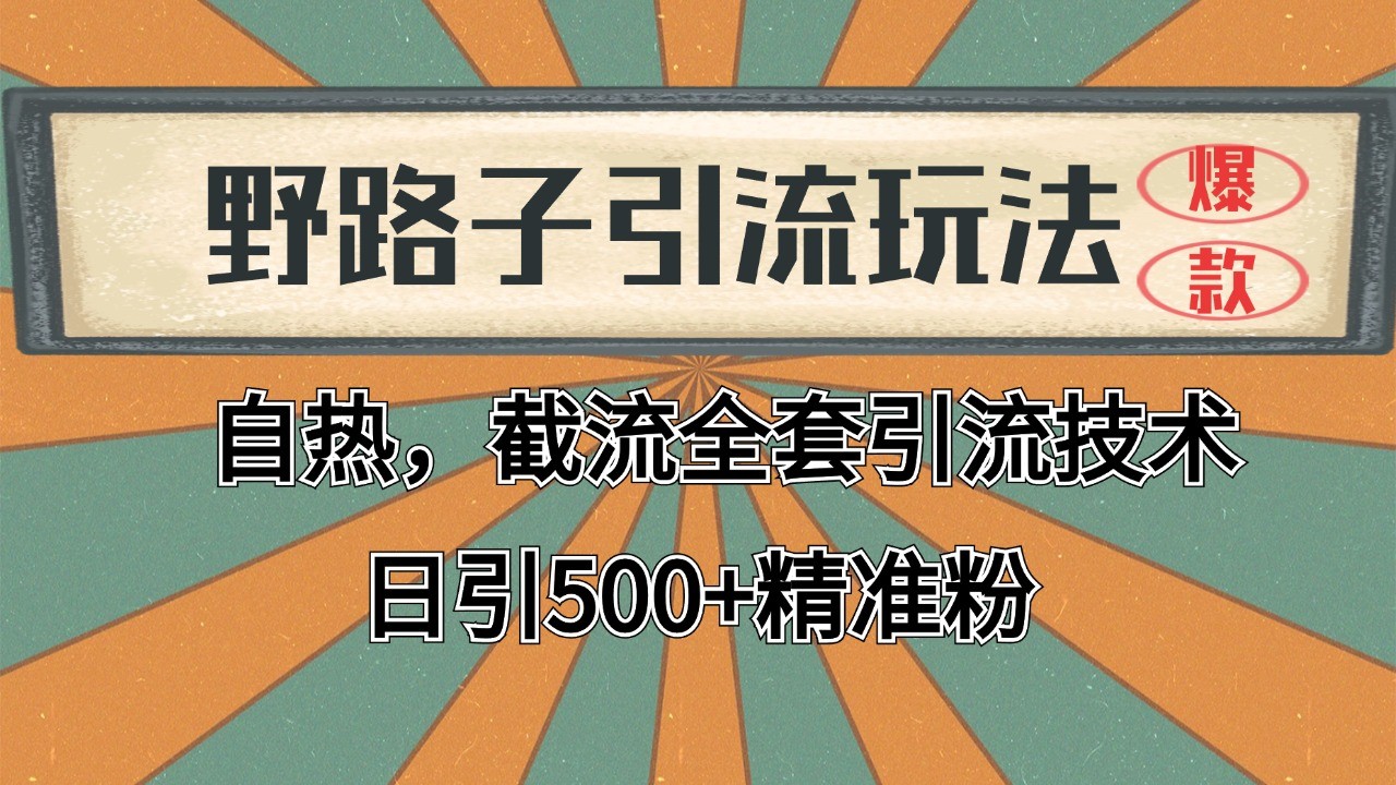 抖音小红书视频号全平台引流打法，全自动引流日引2000+精准客户-易创网