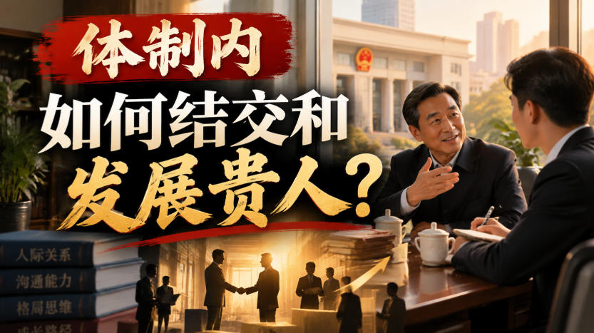 某公众号付费文章：体制内，如何结交和发展贵人?-易创网