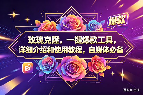 (18163期)玫瑰克隆,一键爆款工具,ai智能体,自媒体神器,60多个功能教程 (18163期)玫瑰克隆,一键爆款工具,ai智能体,自媒体神器,60多个功能教程