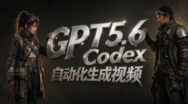 （19393期）GPT5.6+Codex自动化视频生成：提示词设计×角色设定×封面海报×工作流思路，高效产出AI视频-易创网