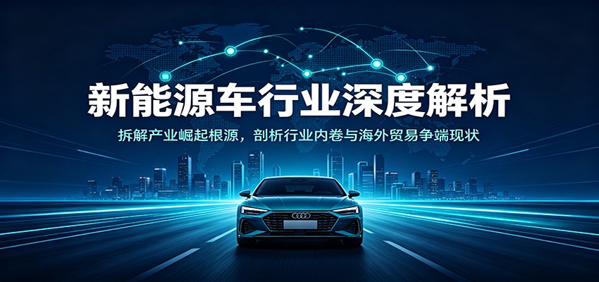 新能源车行业深度解析：拆解产业崛起根源，剖析行业内卷与海外贸易争端现状-易创网