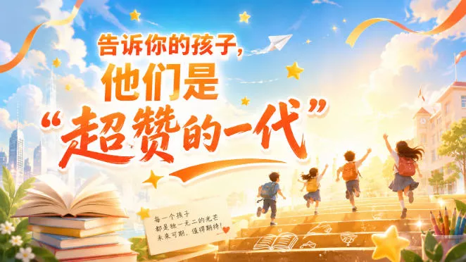 某付费社群专属文章：告诉你的孩子，他们是“超赞的一代”。-易创网