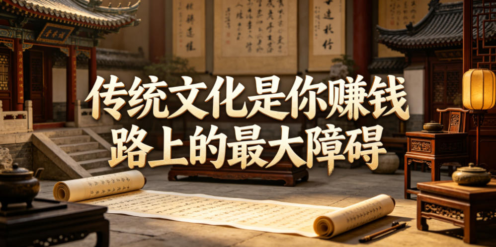 付费文章：传统文化是你賺钱路上的最大障碍-易创网