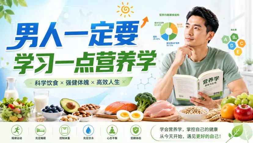 付费文章：男人一定要学习一点营养学-易创网