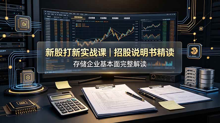 （19255期）付费文章：新股打新实战课｜招股说明书精读，存储企业基本面完整解读-易创网