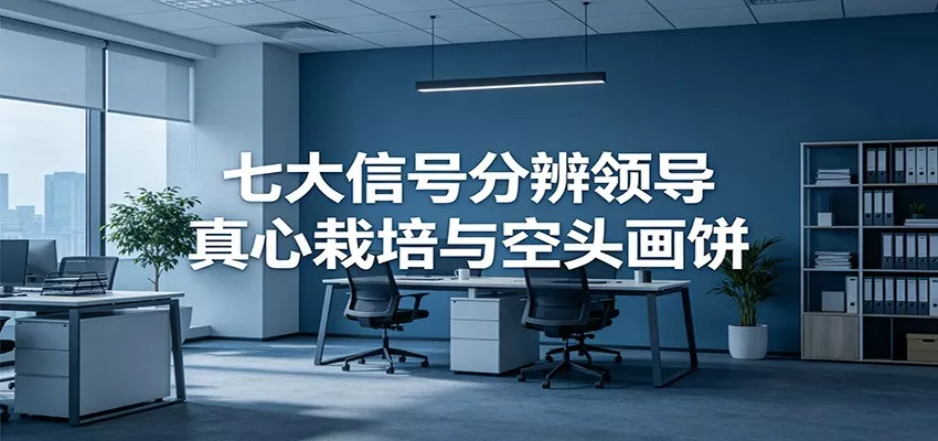 付费文章《七大信号分辨领导真心栽培与空头画饼》读懂管理背后人性逻辑-易创网