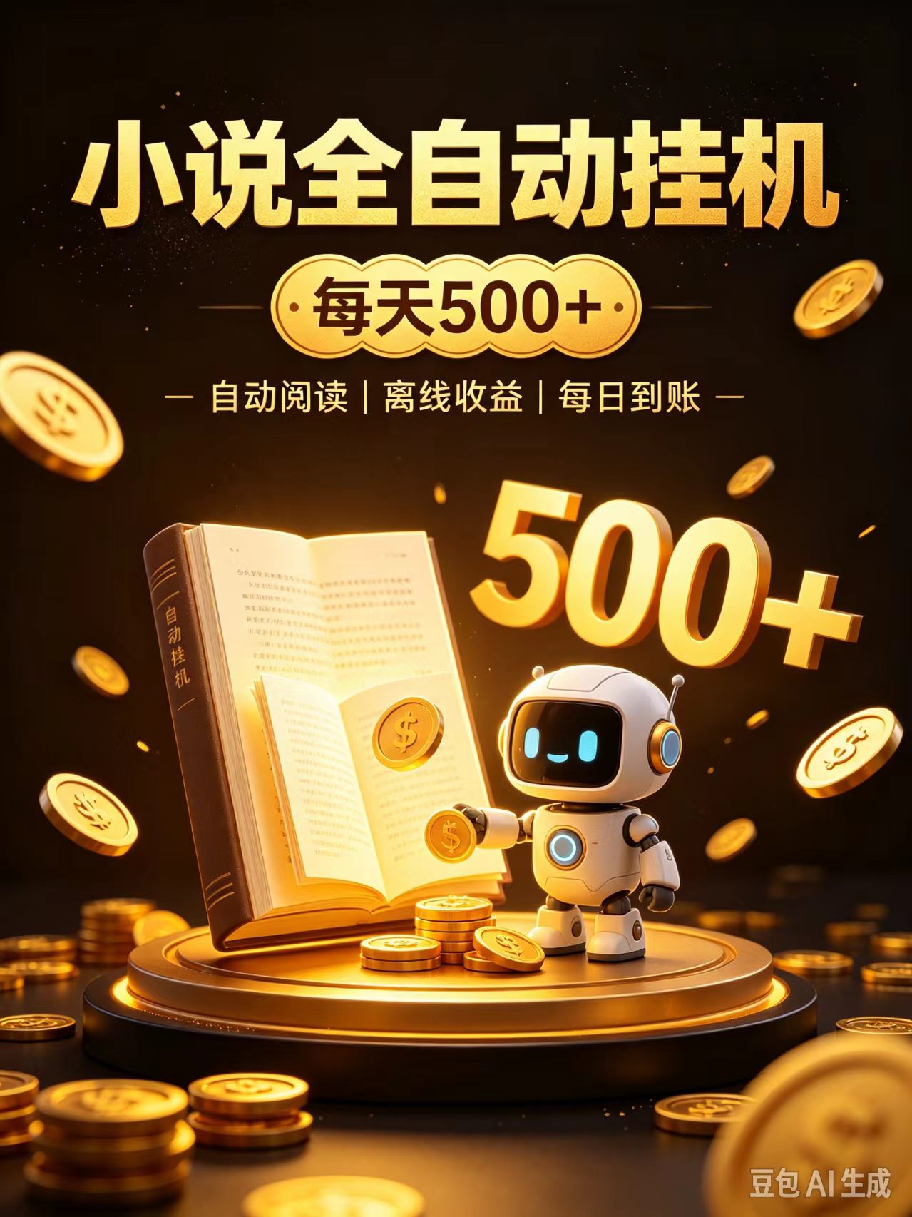 番茄全自动小说0门槛副业，日入300+，躺赚稳定风口项目-易创网