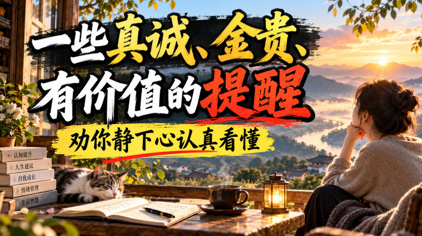 付费文章：一些真诚、金贵、有价值的提醒，劝你静下心认真看懂-易创网