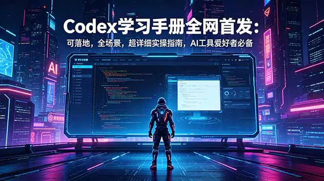 Codex学习手册全网首发：可落地，全场景，超详细实操指南，AI工具爱好者必备-易创网