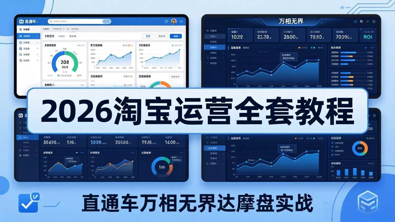 2026淘宝运营全套教程(更新7月-易创网
