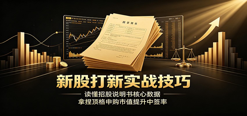 新股打新实战技巧：读懂招股说明书核心数据，拿捏顶格申购市值提升中签率-易创网