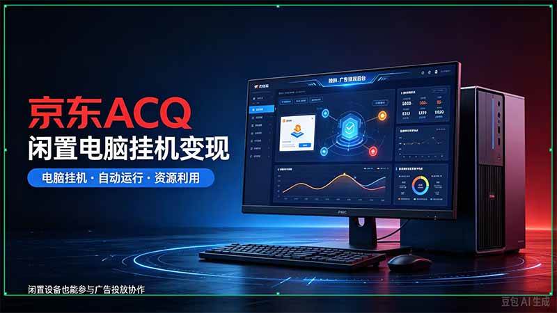 （21063期）京东ACQ是什么？闲置电脑挂机采集项目拆解-易创网