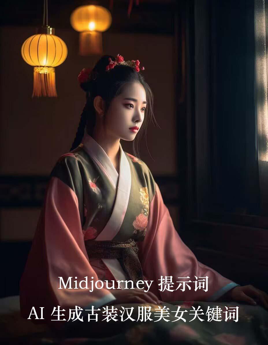 Midjourney关键词-AI生成中国风古装汉服美女人像提示关键词-云创网