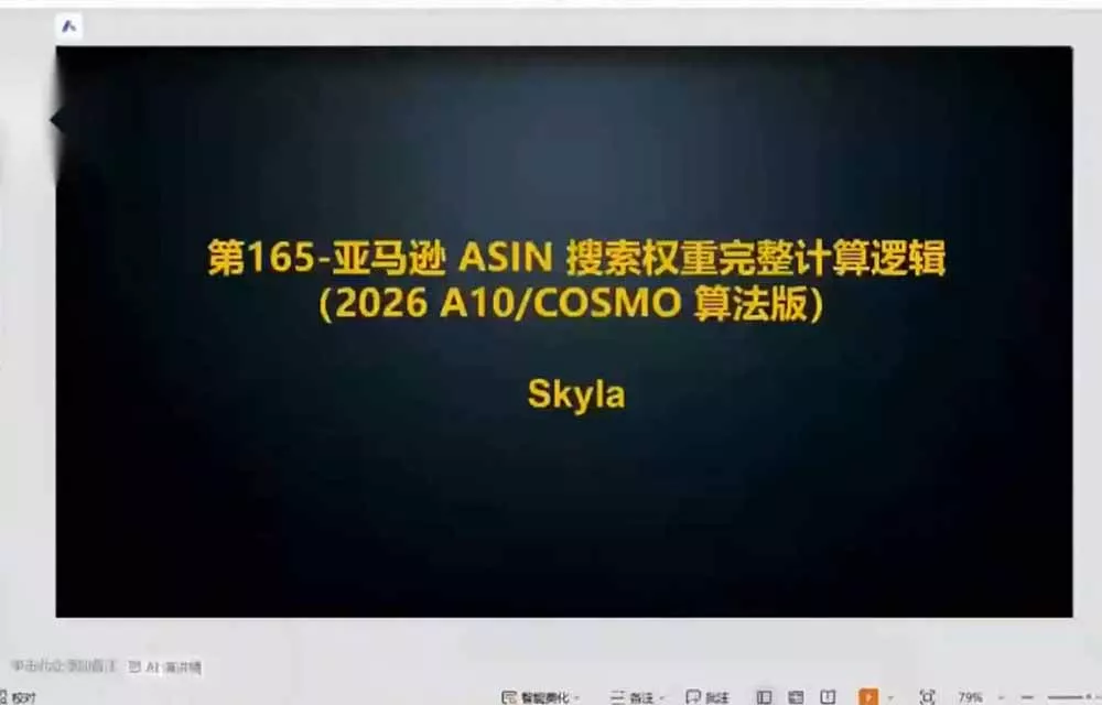 亚马逊跨境实战课-更新：全品类选品逻辑｜SP/SB/SD广告精细化｜新品打爆旺季爆单全套运营教程-易创网