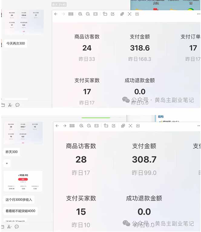 黄岛主小红书考题虚拟项目1.0：不用卷K12也能月入过万(价值2988的课程-易创网