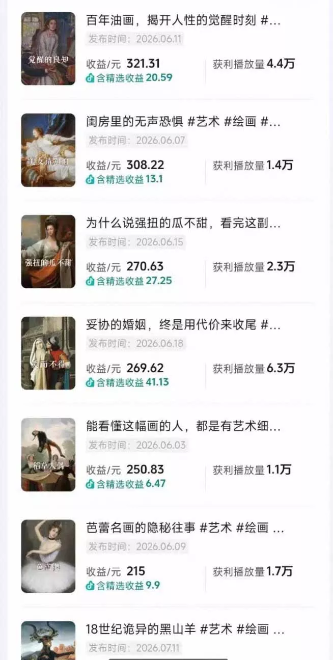 油画解说教学-398众筹来的技术：选题×对标×素材×文案×配音×剪辑×2天开精选×7天通9项权益-易创网