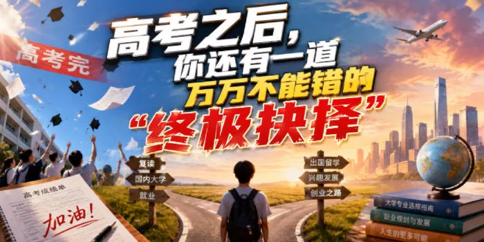 付费文章：高考之后，你还有一道万万不能错的“终极抉择”-易创网
