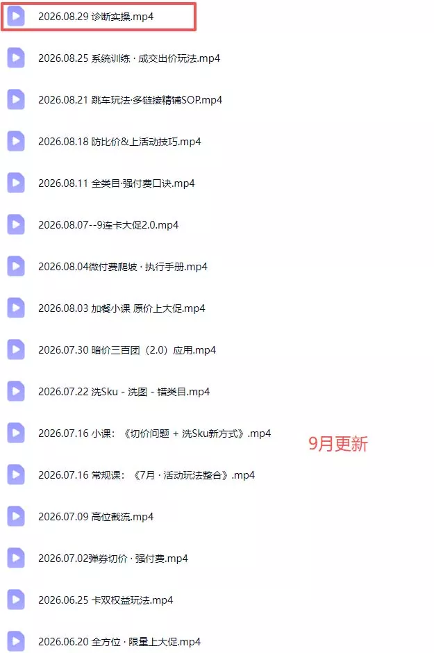 拼多多实战特训营(更新26年0831-易创网