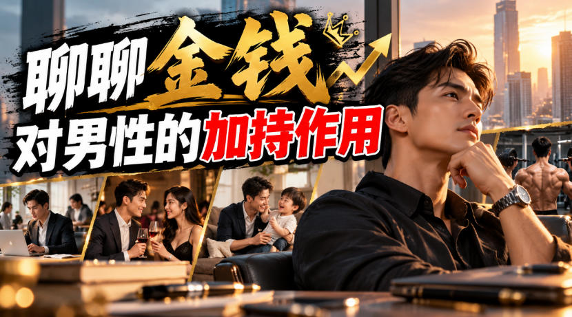 某公众号付费文章：聊聊金钱对男性的加持作用-易创网