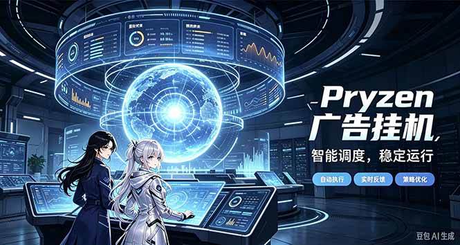 （21102期）Pryzen广告全自动挂机给自己一个交代，门槛低，零基础小白也可以快速上手-易创网