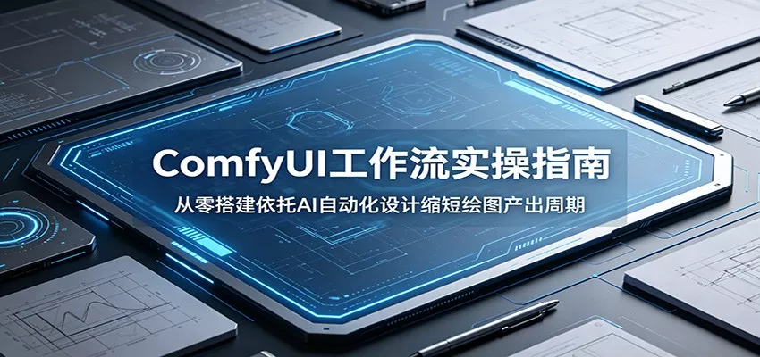 ComfyUI 工作流实操指南：从零搭建依托AI自动化设计缩短绘图产出周期-易创网