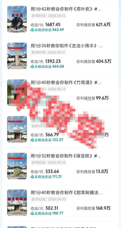 抖音20W粉丝博主的AI非遗知识科普教学，零基础制作非遗文化类短视频变现，解锁抖音精选独家收益-易创网