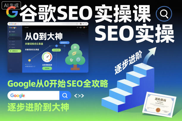 谷歌SEO实操课，Google从0开始SEO全攻略，逐步进阶到大神（更新26年）-易创网