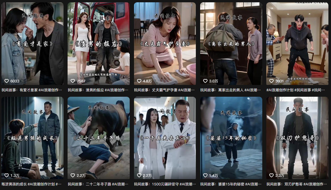 抖音93W粉丝博主老朱故事会亲授AI都市故事短视频教学，从选题到成片的全过程，小白也能够快速起号涨粉接广告变现-易创网