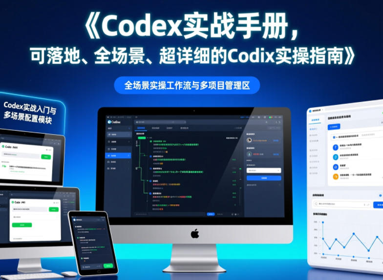 Codex实战手册，可落地、全场景、超详细的Codex实操指南-易创网