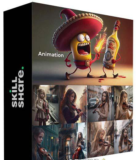 图片[1]-掌握 MidJourney V5 AI + ChatGPT创建一致的角色设计图像-22节课-中英字幕-易创网