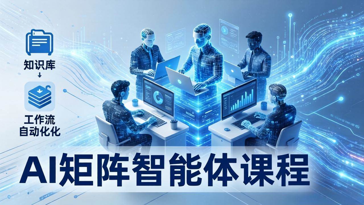 （17759期）AI矩阵智能体实战：100个数字员工批量生产内容，文本知识库+工作流自动化全搞定-易创网
